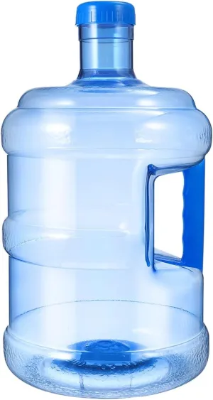 1 Gallon Water Bottle Portable Water Jug With Lid Reusable Handheld Water Containers for Camping Mineral Water Bucket Kettle for Outdoor