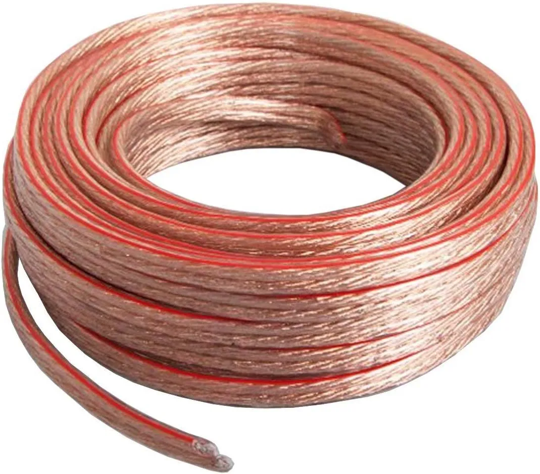 12AWG Speaker Wire,12 AWG Gauge Speaker Wire Cable 100 Feet Great Use for Home Theater Speakers and Car Speakers