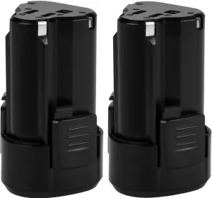 2Pack 3500mAh Battery for Rockwell 12V Battery RW9300 WA3503 WA3504 WA3505 WA3509 RK2515K2 RK2514K2 WU288 WX125 WX125.1 Cordless Tool Power Battery