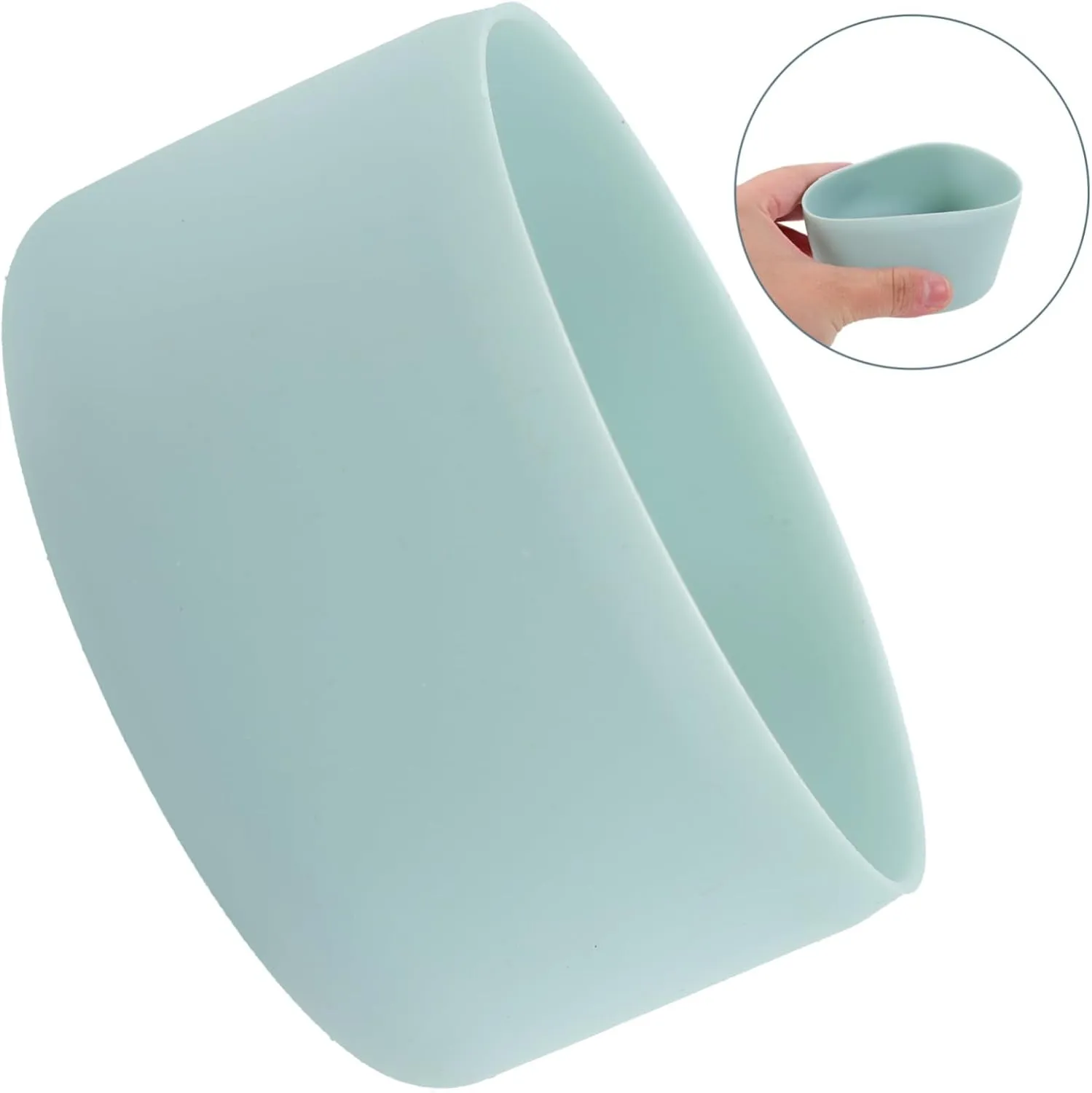 2pcs Cup Base Water Bottle Silicone Sleeve Bottle Bottom Bottle Boot Sleeve Water Bottle Removable