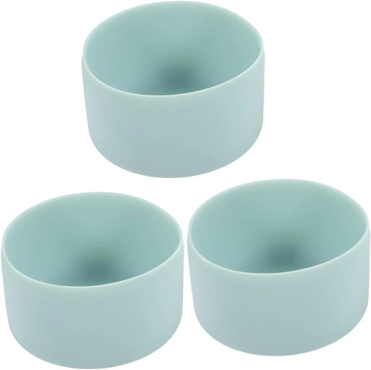 2pcs Cup Base Water Bottle Silicone Sleeve Bottle Bottom Bottle Boot Sleeve Water Bottle Removable