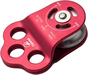 30KN Triple Attachment Pulley for Arborist Climbing Gear Heavy Duty Aerial Tools 13mm Rope Rigging