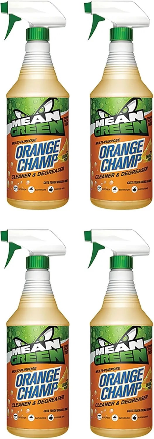 4 Set - C R Brands Inc. Mean Green Orange Champ Cleaner & Degreaser 32oz…