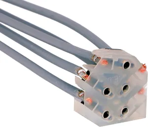 ACDelco GM Original Equipment PT254 5-Way Female Natural Colored Multi-Purpose Pigtail