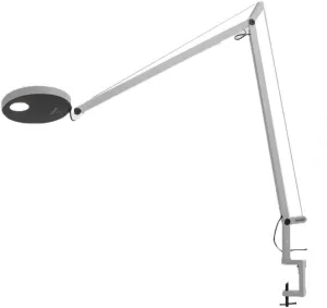 Artemide Demetra LED 9.2W 30K Dimmable White Table Lamp with Clamp
