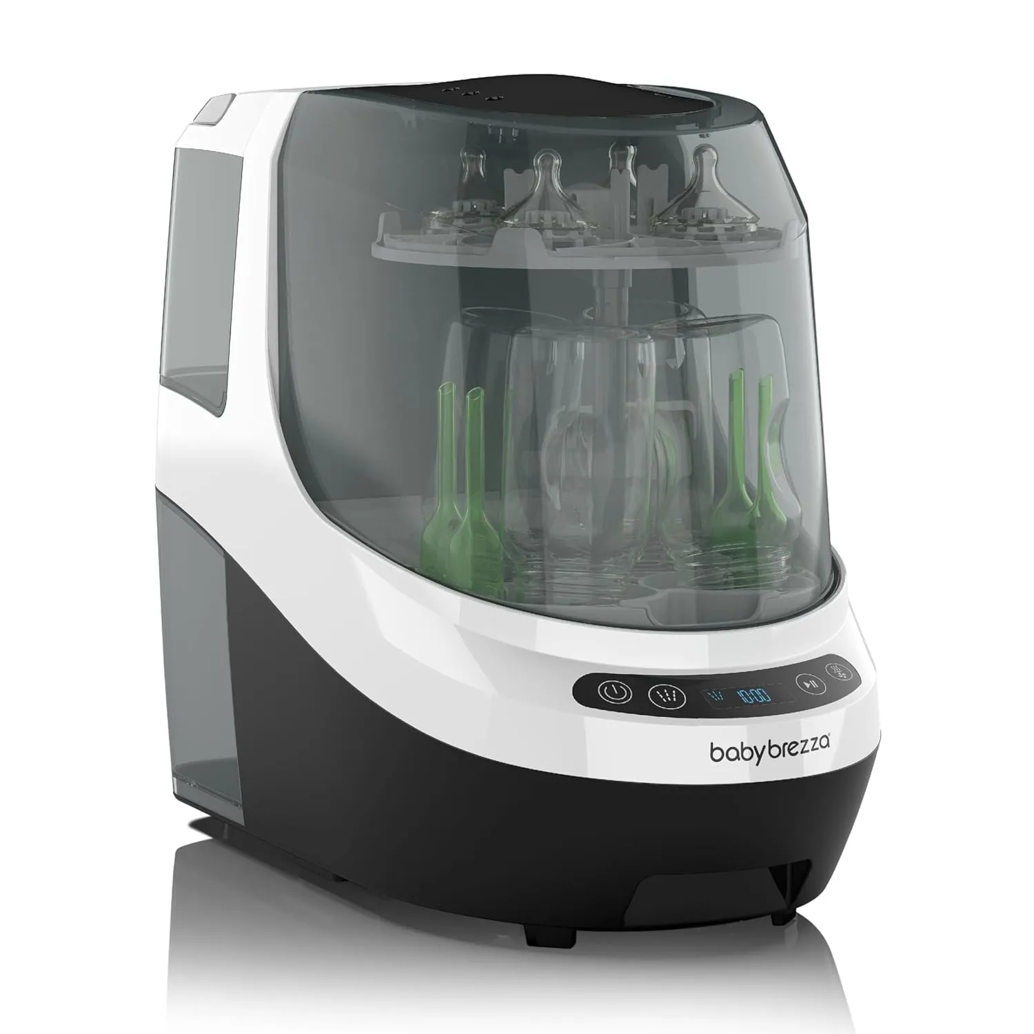 Baby Brezza Bottle Washer Pro - Baby Bottle Washer, Sterilizer   Dryer - All in One Machine Cleans Bottles, Pump Parts, & Sippy Cups - Replaces Hand Washing, Bottle Brushes and Drying Racks
