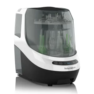 Baby Brezza Bottle Washer Pro - Baby Bottle Washer, Sterilizer   Dryer - All in One Machine Cleans Bottles, Pump Parts, & Sippy Cups - Replaces Hand Washing, Bottle Brushes and Drying Racks