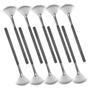 Black for Makeup Esthetician Brushes Supplies Small Blending Brushes for Highlighter