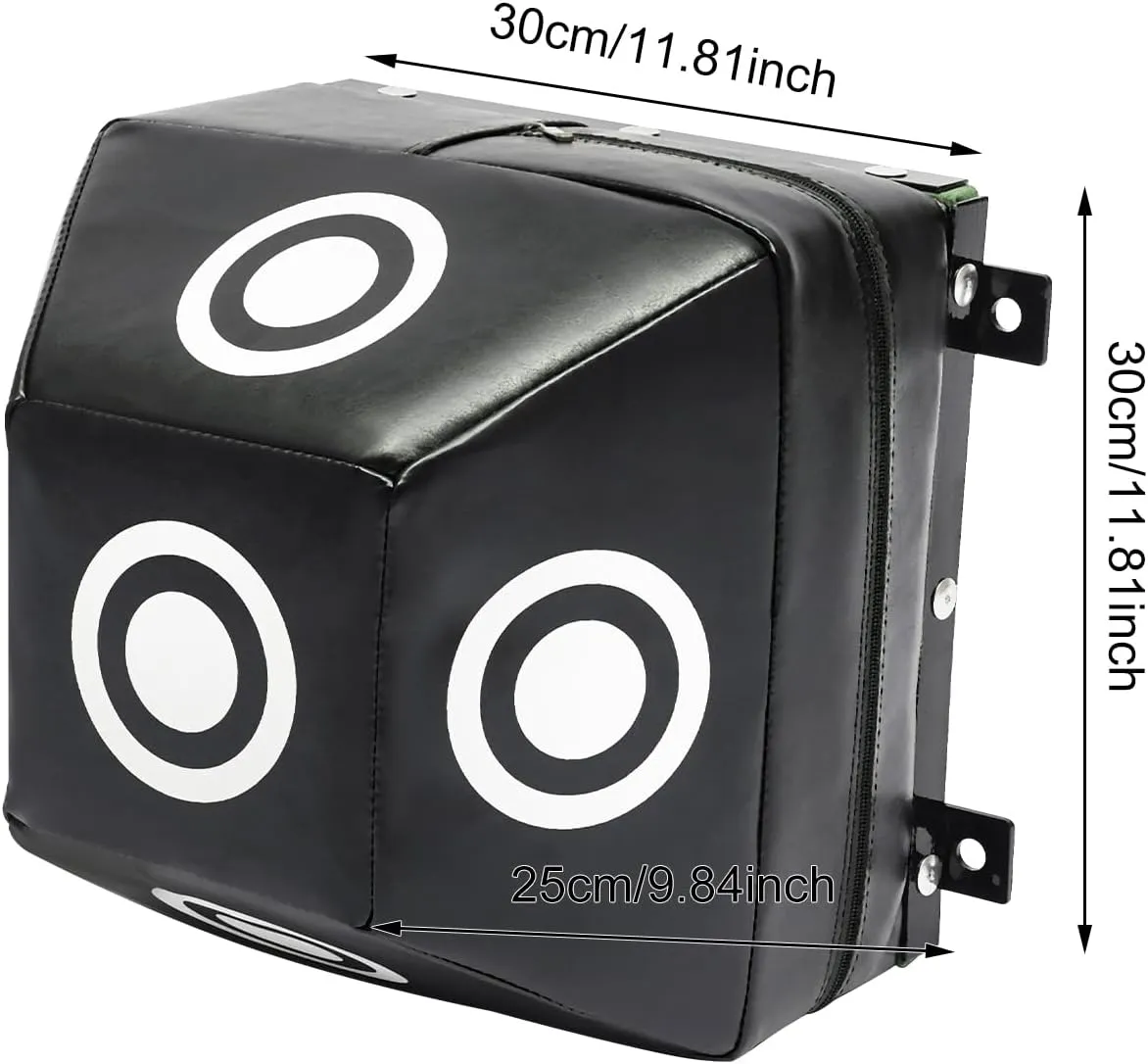 BoxingTraining Punching Target Wall Mount Uppercut Training MMA Training Punching Boxing Training Equipment with Marking Points