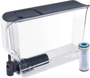 Brita XL Water Filter Dispenser for Tap and Drinking Water with 1 Stream Filter, Lasts 2 Months, 25-Cup Capacity, BPA Free, Dark Blue