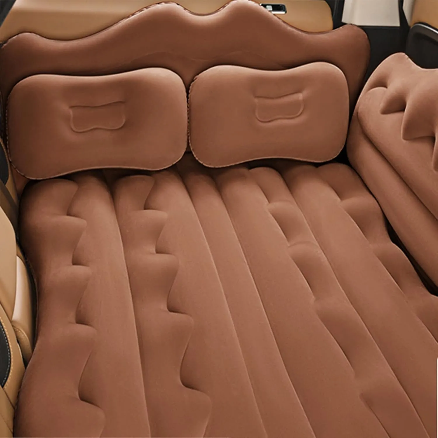 Car Air Mattress for Cadillac XT6(7seats/232) 2020 2021 2022 2023 Thickened Durable Car Camping Air Mattress Bed with Air Pump Inflatable Sleeping Mat,D