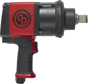 Chicago Pneumatic CP7776 1 Inch Air Impact Wrench, Red, Aluminum