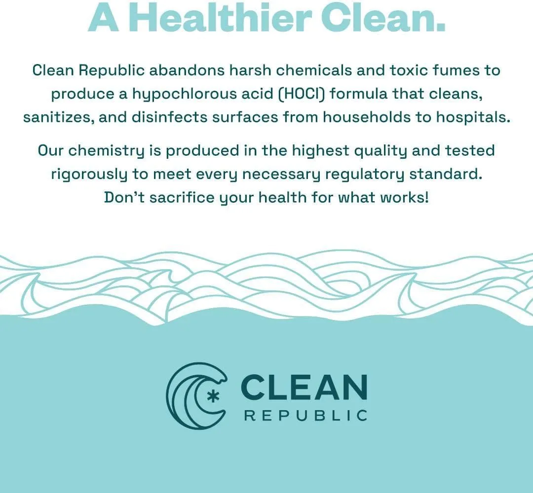 Clean Republic Multi-Purpose Disinfectant Cleaner, 1 Gallon Bottle