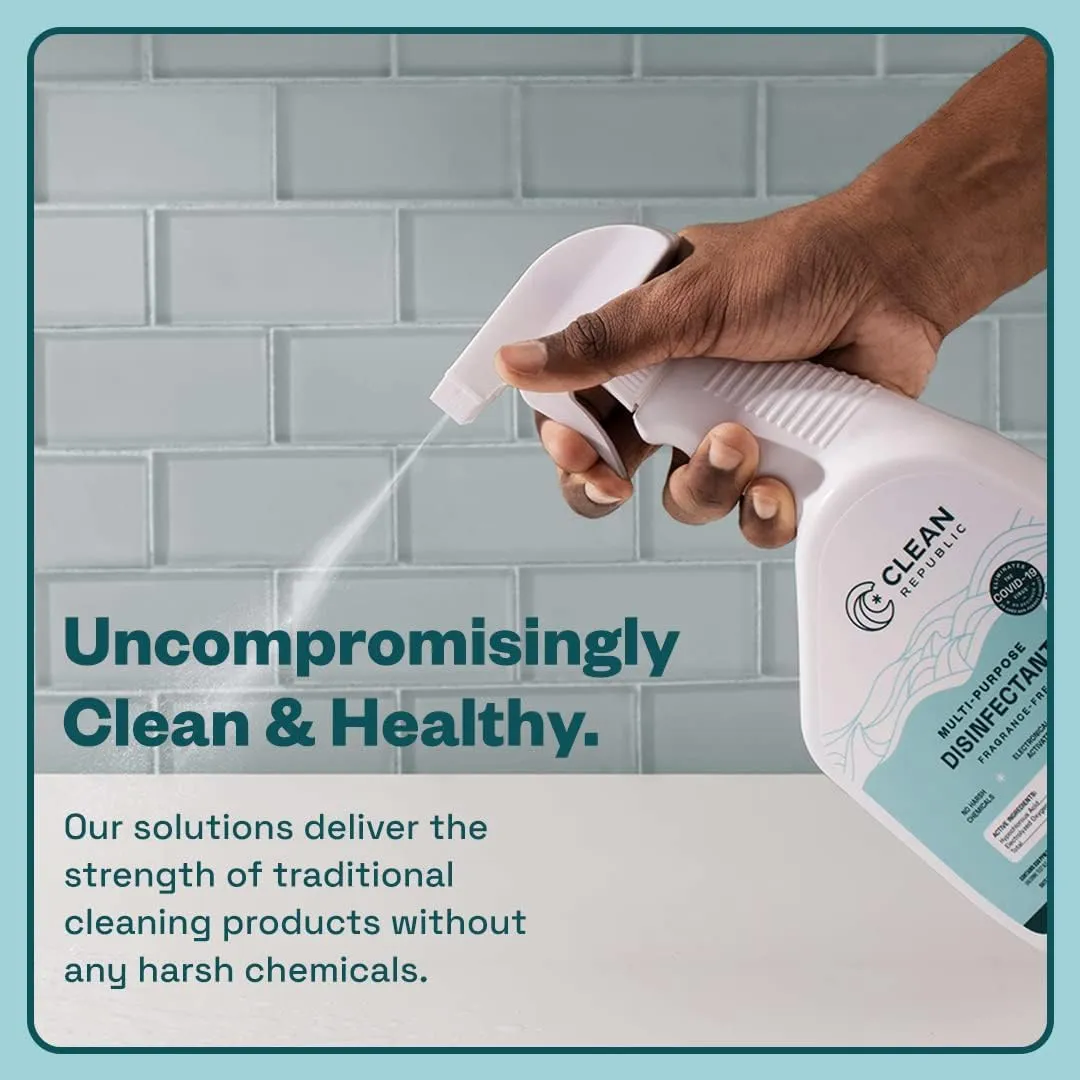 Clean Republic Multi-Purpose Disinfectant Cleaner, 1 Gallon Bottle