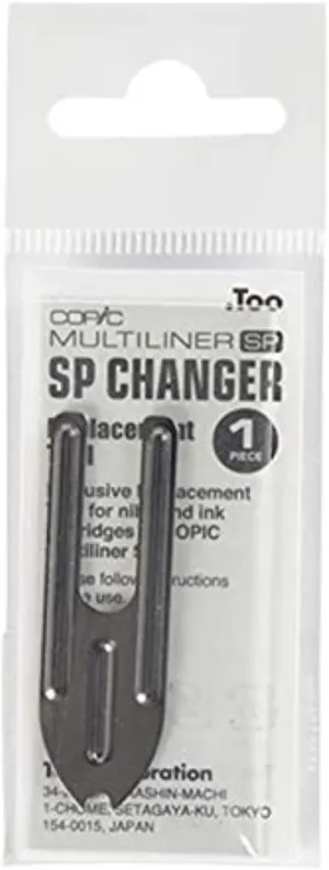 Copic Markers SPCHGR Multiliner SP Nib Changer, Silver