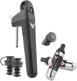 Coravin Pivot Plus Wine Preservation System- Black