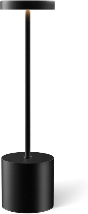 Cordless Rechargeable Table Lamps,Portable LED Desk Lamp, 5000mAh Battery Powered, 3 Color Dimmable Lighting for Bedroom, Dining, Restaurant, Patio, Outdoor