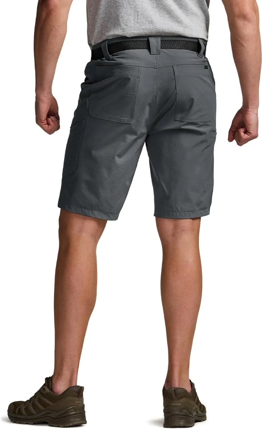 CQR Men’s Quick-Dry Stretch Hiking Cargo Shorts – Lightweight Water-Resistant Tactical Casual, Golf & Outdoor with Pockets