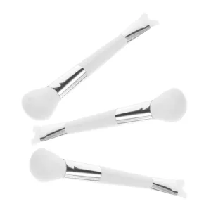 Dual-ended Blush Brush Set Pcs Soft Bristles Highlighter Brush U-shaped Nose Contour for Women's Makeup