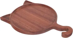 Ebony Food Tray Multi-purpose Cheese Dessert Plate for Home Entertaining