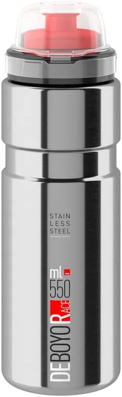 ELITE,One Size,FA003514571 Deboyo Race stainless steel vacuum bottle 550 ml silver - 12 hours thermal