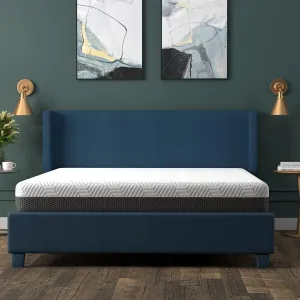 espidoo 8 Inch Twin XL Firm Mattress: Cooling Gel Memory Foam & Fria Foam Layers - CertiPurUS Certified for Back Support & Temperature Regulation - Modern Design for Home & Dormitory Use