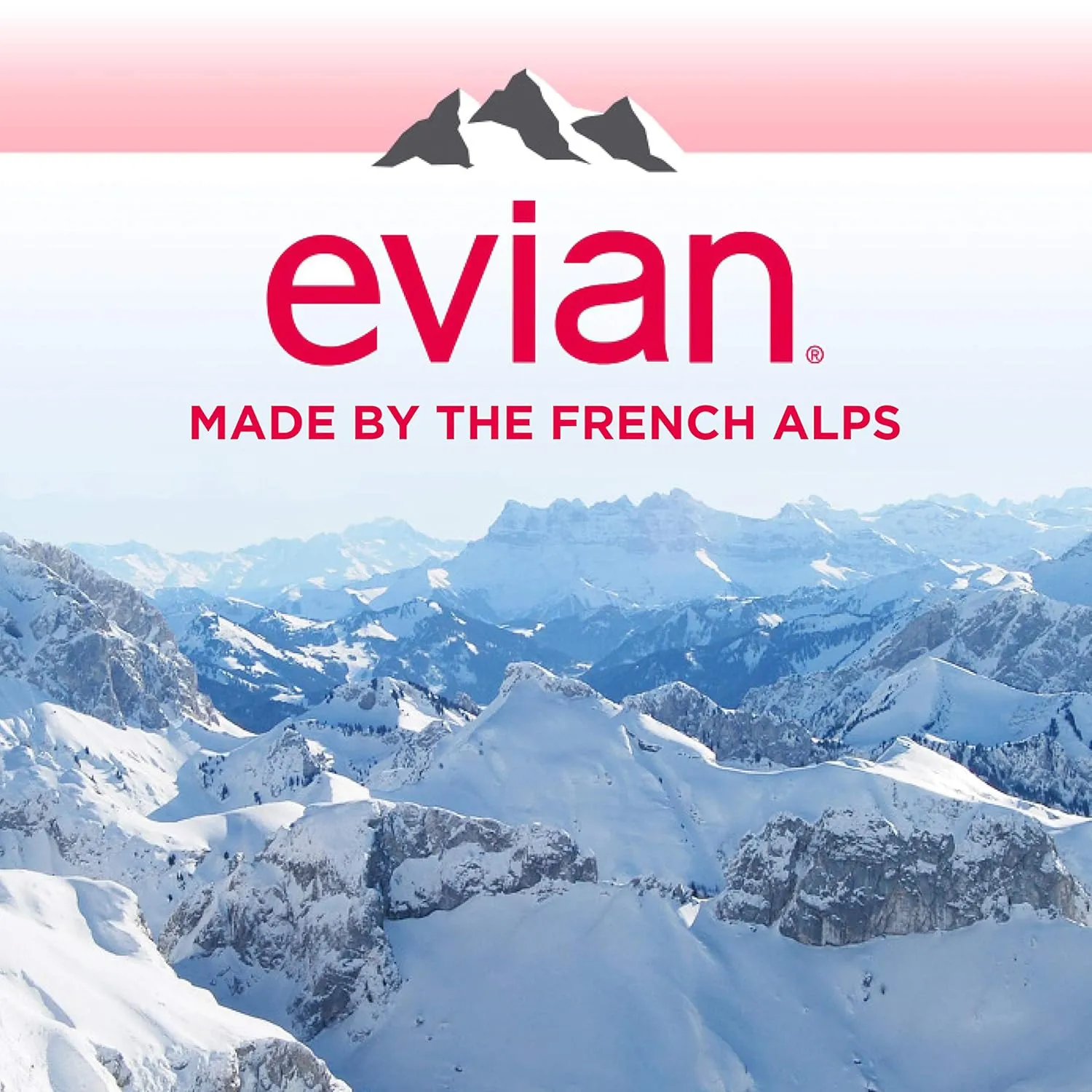 evian Natural Spring Water, 1.5 L bottles, 6 pack