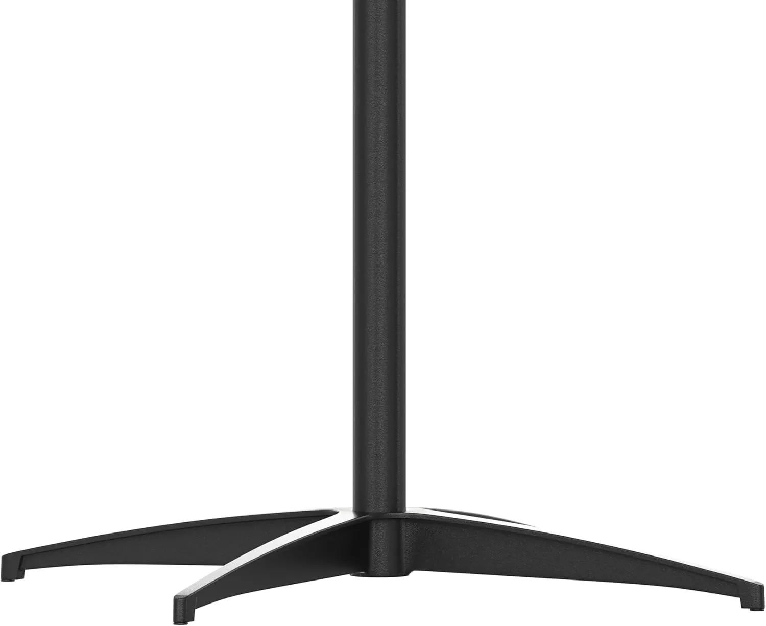 Flash Furniture Lars Black 36'' Round Wood Cocktail Table with 30'' and 42'' Columns