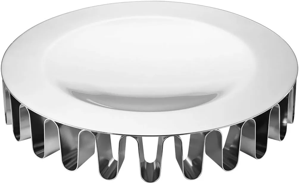 Georg Jensen Frequency Stainless Steel Centerpiece