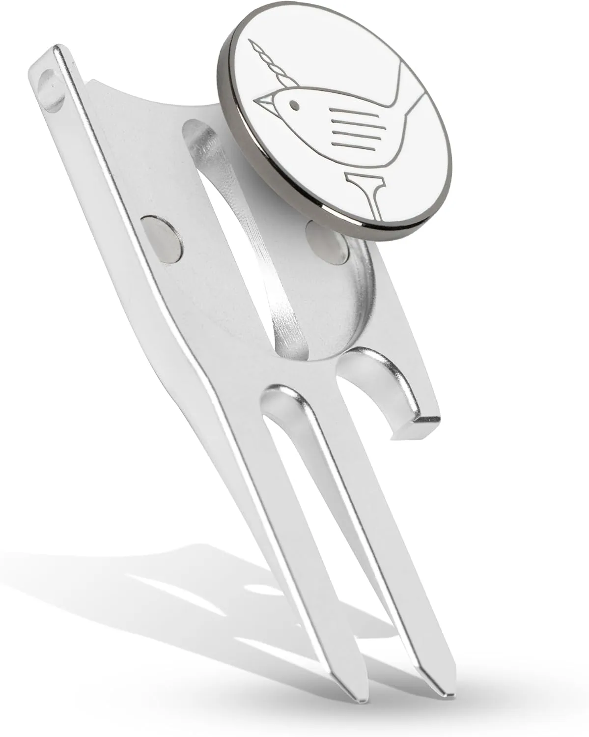 Golf Divot Repair Tool & Golf Ball Marker 6-in-1 Golf Divot Tool