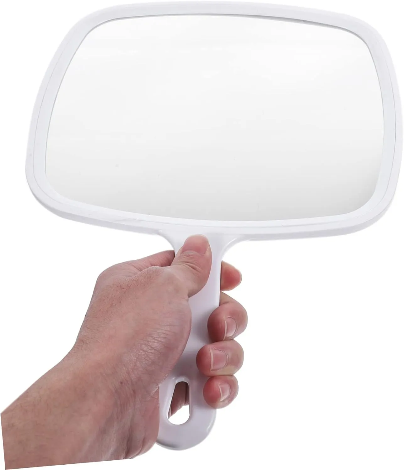 Handheld Cosmetic Mirror Travel Supplies Compact and Ergonomic Mirror for Women