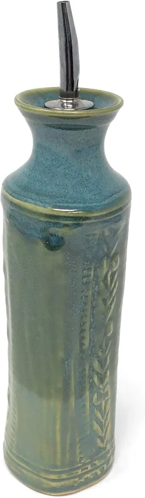 Handmade American Oil Bottle, Sea Pearl