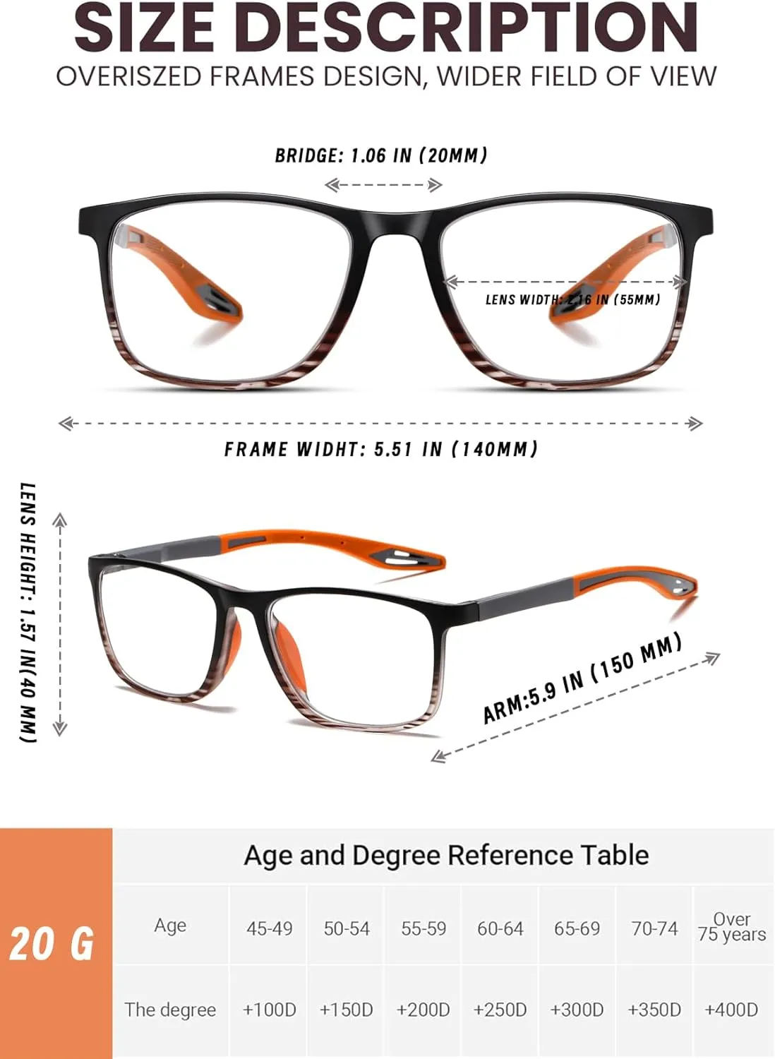 Hubeye 3 Pairs TR90 Sports Reading Glasses for Men and Women Ultralight Flexible Anti-Blue Light Readers  0.0