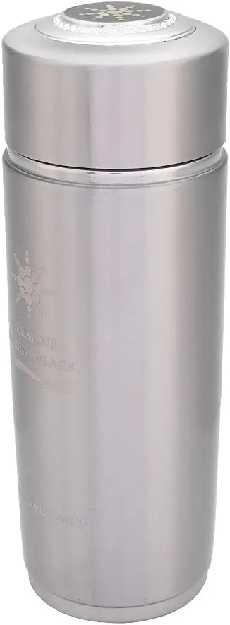 Hydrated Water Bottle, Portable Nano Balance Bottle Nano Cup Nano Energy Bottle Hydro Bottle Energy Water Bottle Water Generator for Outdoor Gym Fitness (Silver)