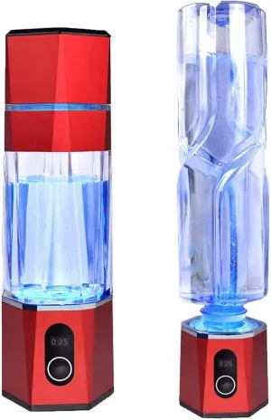Hydrogen-Rich Water Cup, Water Ionizer Maker Generator, Antioxidants ORP Hydrogen Alkaline Water Bottle, 5000PPB High Concentration Hydrogen Water Bottle