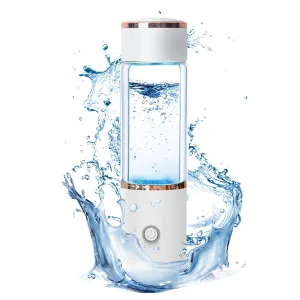 Hydrogen Water Bottle Portable Hydrogen Water Generator 2000ppb 3 in 1 with Electrolyzed Water with SPE Technology, Hydrogen Water Pitcher Replacement Fit for Office Home Sports Travel Gift