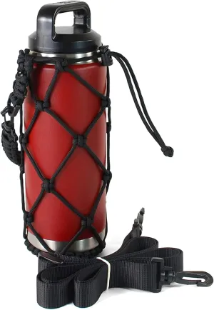 HydroNet Carry Bag with Handle and Shoulder Strap for YETI Rambler Bottles and Camelbak Water Bottles, Tumbler Accessories for Men Women Hiking Camping Travelling