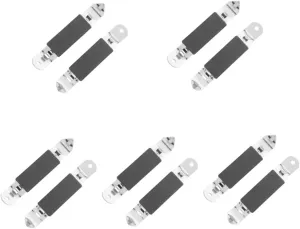 IMIKEYA 5sets Stainless Steel Vial Opener Bottle Cap Opener Can Punch Compact for Kitchen Drawer 2pcs*5