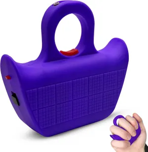 Jogger Stun Gun V2 - Self Defense Stun Gun for Joggers, Lightweight Design, Comfortable Grip, Portable, Easy to Use, Compact for Personal Safety (Purple)