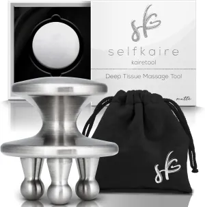 Kairetool Face & Body Massager, Lymphatic Drainage, Deep Tissue Massage, Pressure Point Therapy for Depuffing and Debloating, Fascia and Myofascial Release, Reduces Look of Cellulite, Matte