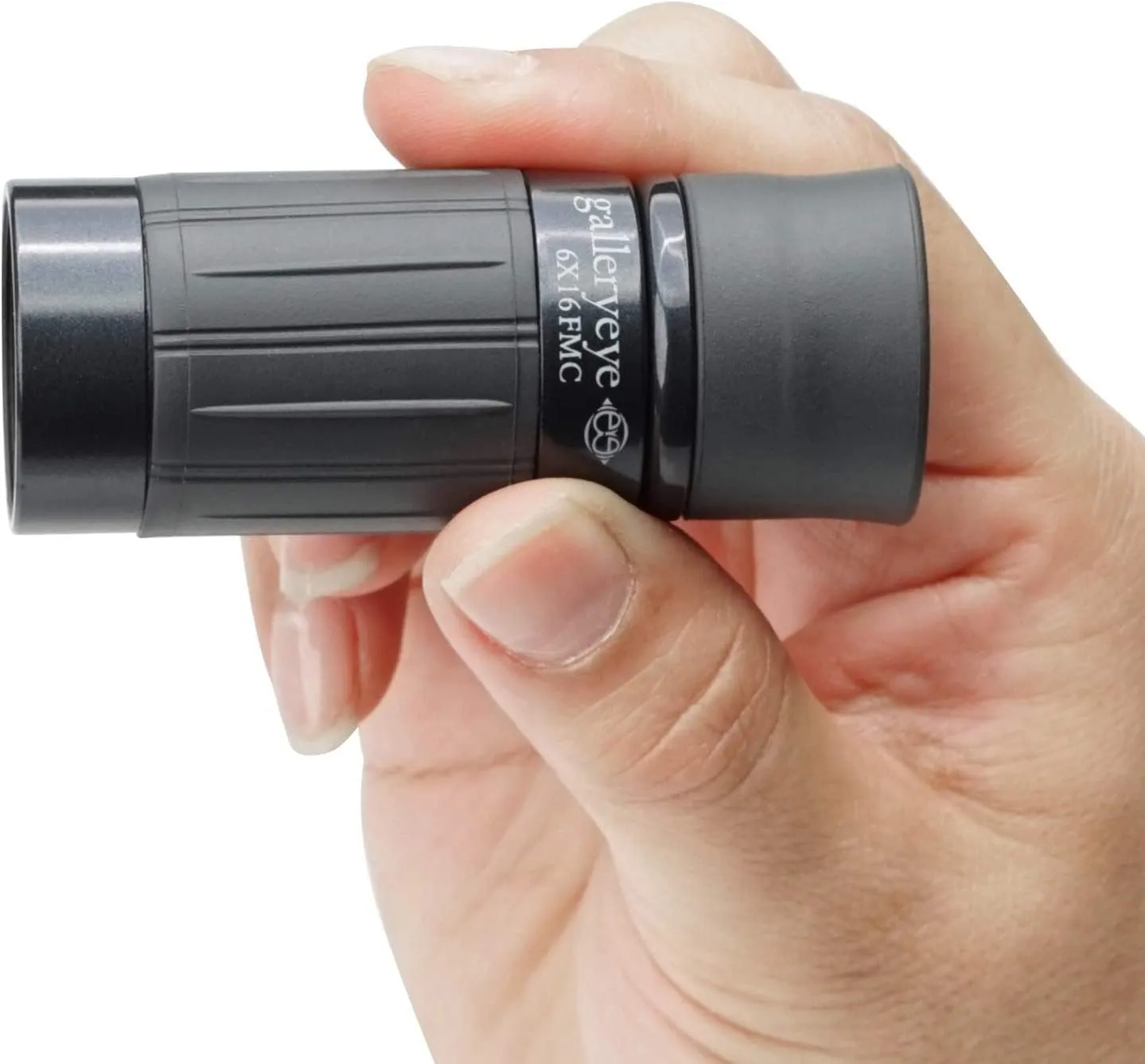 Kenko Monocular Gallery Eye 6x16 Black, Full-Multi Coating, Close Focus Distance 25cm, Made in Japan, for Art Appreciation, 014707