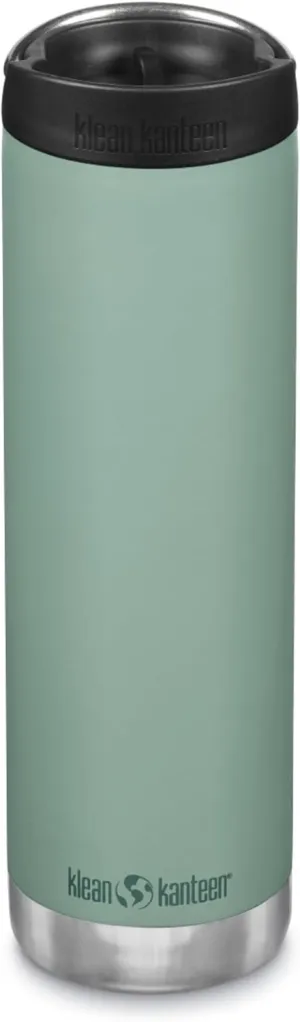 Klean Kanteen 20oz TKWide Insulated Coffee Tumbler with Café Cap - Beryl Green