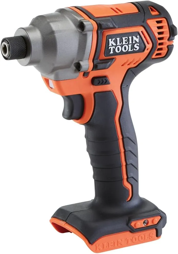 Klein Tools BAT20CD 20V Battery-Operated 1/4-Inch Impact Driver, Compact Design for Excellent Control in Tight Spaces (Tool Only)