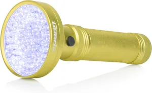 Kobra UV Black Light Flashlight - 100 LED Portable UV Light & Black Light for Pet Urine Detection - Home or Hotel Bed Bugs, Leaks & Counterfeit Money Inspection - 18W, 390-395mm (Yellow)