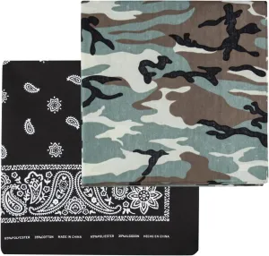 Levi’s All-Gender Multi-Purpose Bandana Gift Sets - Headband, Wrap, Protective Coverage