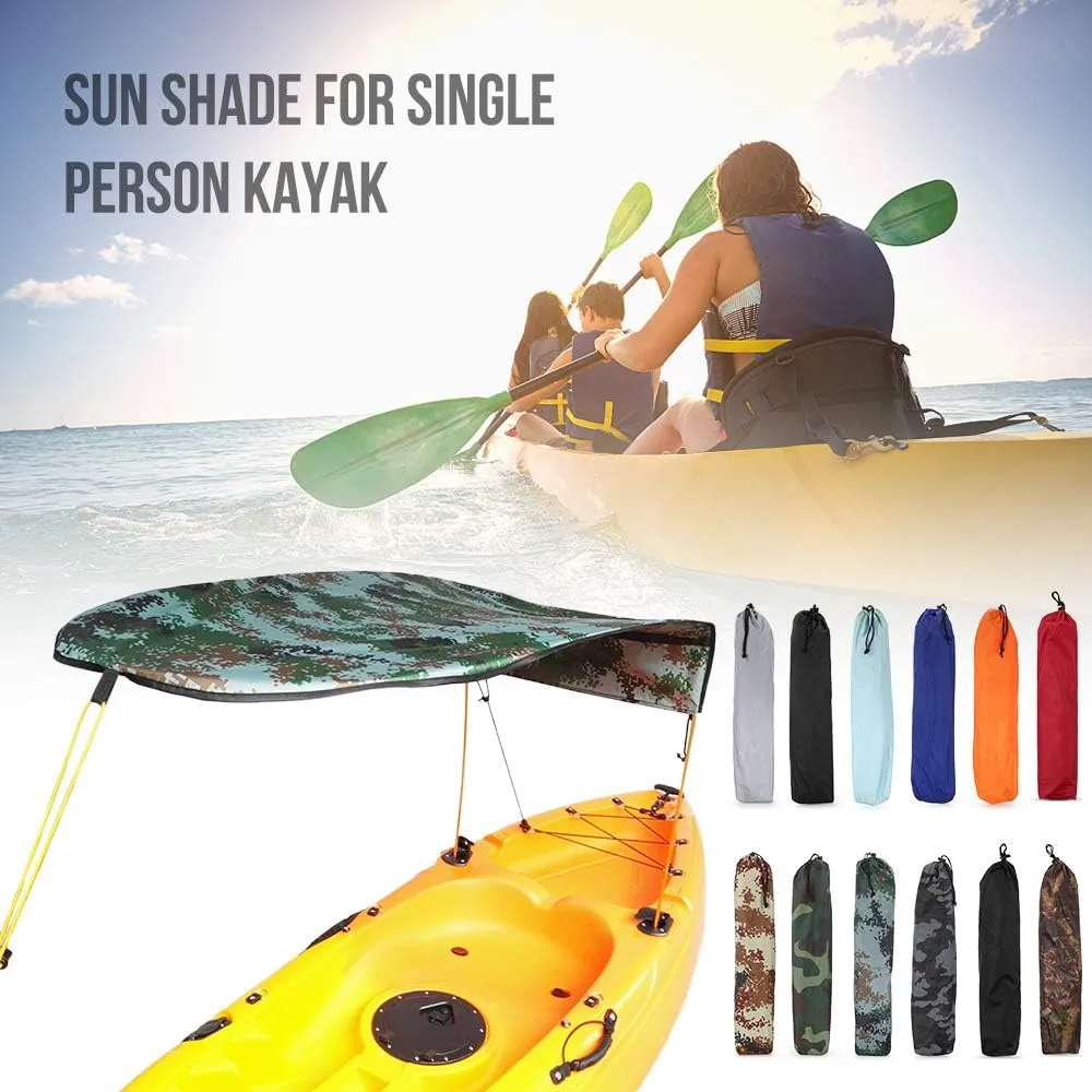 Lixada Kayak Boat Canoe Sun Shade Canopy for Single Person