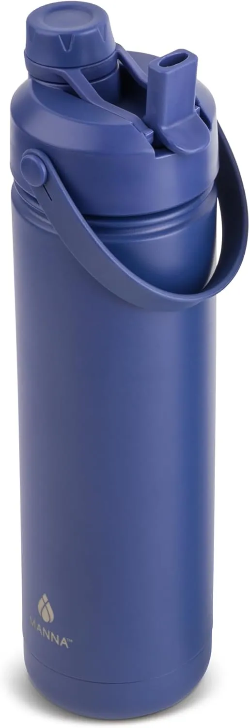 Manna Ranger Dual Insulated Stainless Steel Bottle - 26 Oz - Plumeria Powder Coat