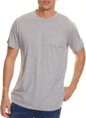 MERINNOVATION Merino Wool T-Shirt Mens Wicking Merino Wool Undershirt Lightweight Base Layer