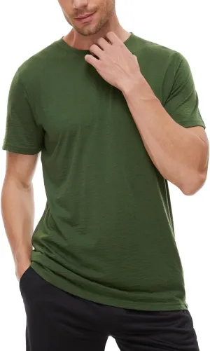 MERINNOVATION Merino Wool T-Shirt Mens Wicking Merino Wool Undershirt Lightweight Base Layer