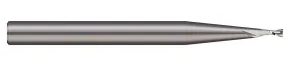 Micro 100 RME-040-2 Square End Mill, .040" Cutter Dia, .120" LOC, 2 Fl, 1/8" Shank Dia, 1-1/2" OAL, Uncoated